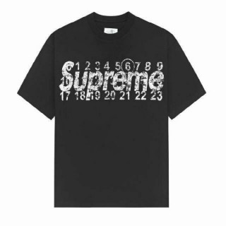 메* 마**** x SUPREME 티셔츠