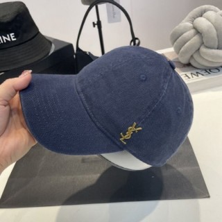 생** YSL 패치 시그니처 모자 (NAVY)