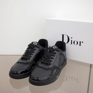 디* 수입고급 B27 Low-Top Sneaker Black Patent Oblique (남성)