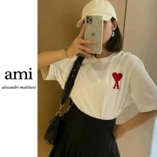 아* 모노컬러 빅하트 반팔 (여성)