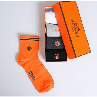 에* H 자수 로고 코튼 앵클 삭스 5PCS 셋