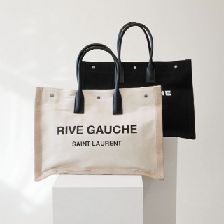 생* RIVE GAUCHE 리브고쉬 캔버스 토트백