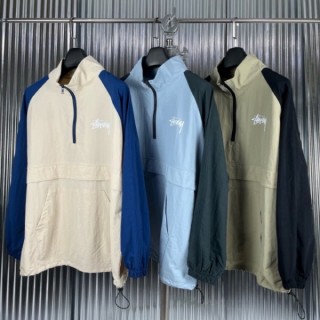 STS 배색 나그랑 반집업 아노락