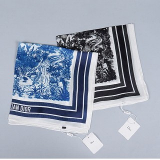 디* Toile de Jouy Sauvage 50 스퀘어 스카프 (NO052)