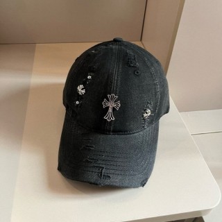 크* 워싱 시그니처 트원 십자가 모자