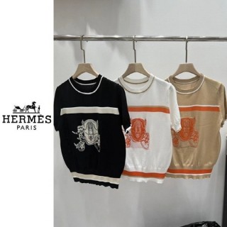 [H] 마차 라인 반팔니트 (여성)