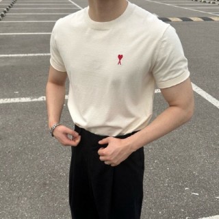 AM 하트로고 쿨 반팔니트