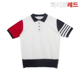 TB 배색 4버튼 오버핏 카라티