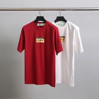 OFF 아티스트 라운드 반팔티