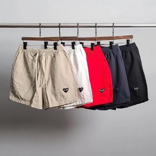 CDG 블랙와펜 5부 팬츠
