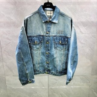 미* 24FW 로고 데님자켓