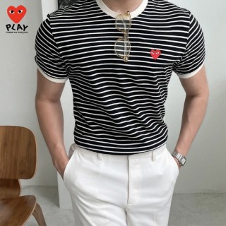꼼* 머슬 단가라 라운드 반팔티