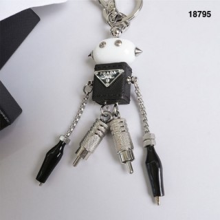프* 사피아노 레더 로봇 트릭 키체인 스틸