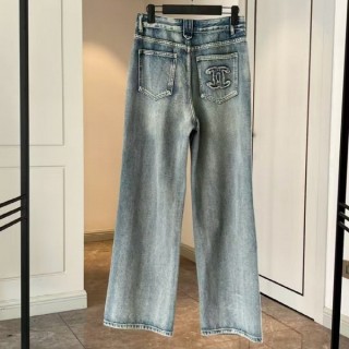 셀* 포켓 자수 스판데님진 (여성)