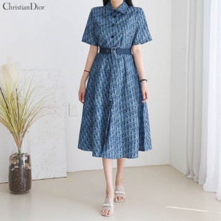 디* 데님 원피스(벨트포함) (여성)