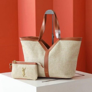 입* YSL 라탄 토트백