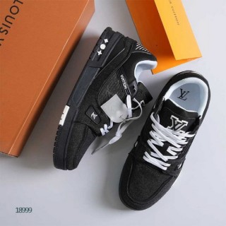 루* LV 트레이너 스니커즈 블랙 (남성)