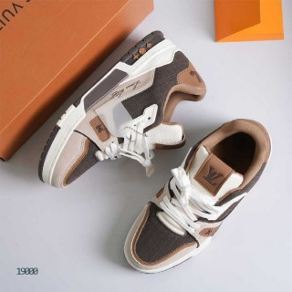 루* LV 트레이너 스니커즈 브라운 (남성)