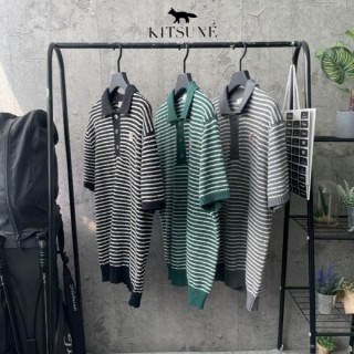 MG 부클 카라 니트 반팔