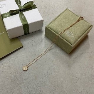 반*** 빈티지 알함브라 목걸이 로즈골드