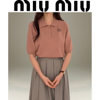미* 쓰리버튼 캐시카라 반팔 (여성)