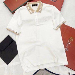 로* 롤넥 반팔 폴로 셔츠-12364