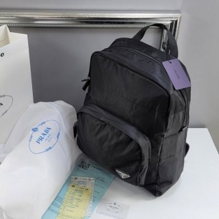 프** 리나일론 및 사피아노 가죽 백팩