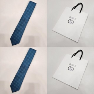 구* GG 패턴 실크 넥타이