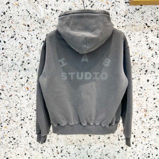 아* 피그먼트 워싱 후드 (남여공용)