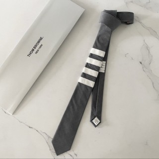 톰* 위브 4-바 플레인 사선 넥타이