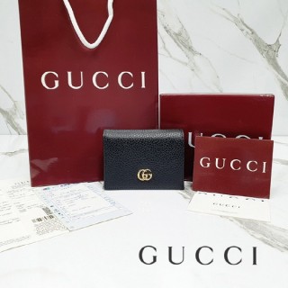 구* GG 마몬트 레더 카드 반지갑 ⚓544