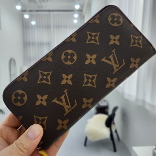 [295번] 모노그램 클레망스 장지갑 (노랑)