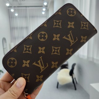 [291번] 모노그램 클레망스 장지갑 (오렌지)