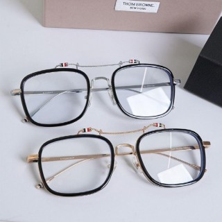 [ T ] 아세테이트 앤 티타늄 브릿지 렉탱귤러 에비에이터 안경테