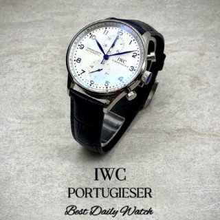 IW* 포르투기저 회이트다이얼 블루침