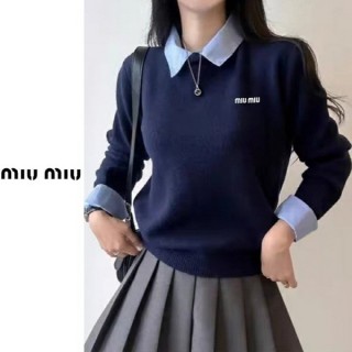 [M] 셔츠 레이어드 울니트 (여성)