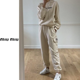 [M] 로고후드 건빵팬츠세트(기모) (여성)