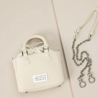 [ M ] 수입프리미엄급 5AC 탑 핸들 레더 미니 토트백