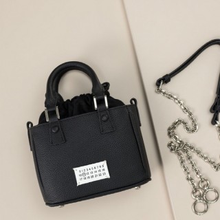 [ M ] 수입프리미엄급 5AC 탑 핸들 레더 미니 토트백