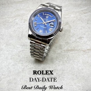 로* 데이데이트 블루다이얼