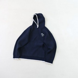 스** x 웨일즈 보너 캐시미어 와플 후드 스웨터 - 수입 (남여공용)