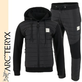 아**** 고주파 로고 패딩 후드 셋업 ☆기모 패딩 원단☆