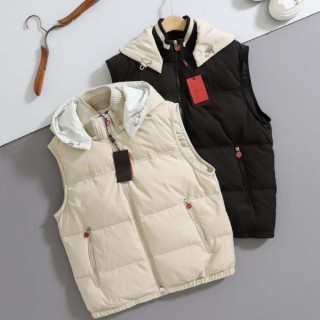 [ K ] 수입 퀼팅 후드 베스트