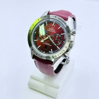 오메* 스피드마스터 '57 40.5 mm, 스틸 및 레더 스트랩