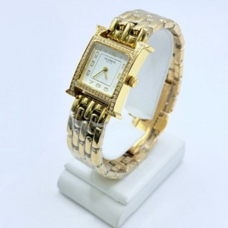 에* 골드 메탈 워치