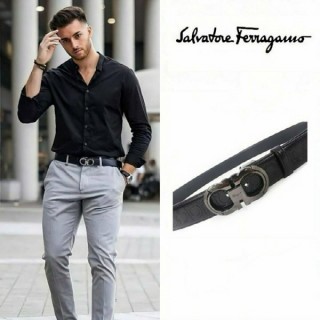 페* 더블장식 간치니 블랙벨트