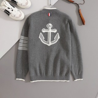 TB 수입 스티치 메리노 티핑 보머자켓