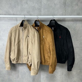 PL 러프아웃 스웨이드 자켓