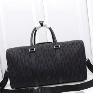 디* 오블리크 자카드 링고 50 보스턴백 여행가방