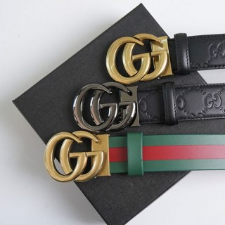 [ G ] 더블 G 버클 벨트 컷팅식